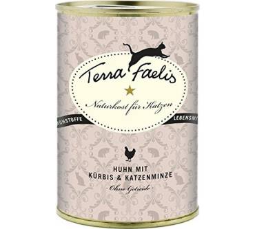 Produktbild Terra Faelis Naturkost für Katzen Huhn mit Kürbis & Katzenminze