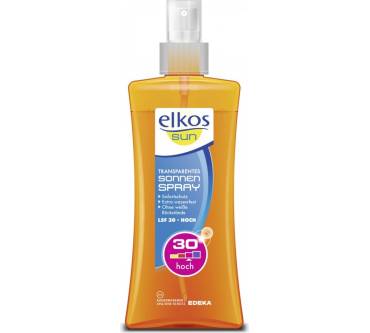 Produktbild Edeka / elkos Sun Transparentes Sonnenspray LSF 30