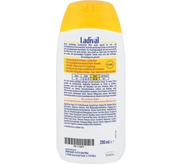 Produktbild Ladival Sonnenschutz Milch Trockene Haut LSF 30