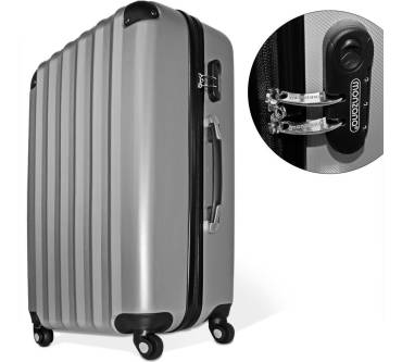 Produktbild Deuba Hartschalenkofferset mit Schloss