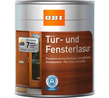 Produktbild Obi Tür- und Fensterlasur, Teak