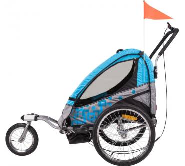 Produktbild Froggy 2 in 1 Kinderfahrradanhänger