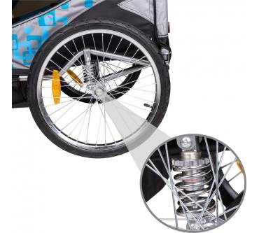 Produktbild Froggy 2 in 1 Kinderfahrradanhänger