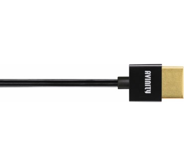 Produktbild Avinity Cable High Speed HDMI-Kabel, ultradünn, vergoldet