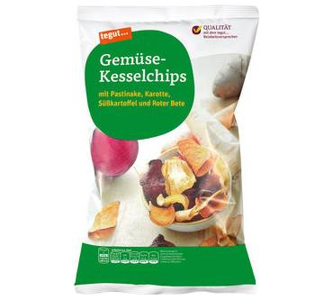 Produktbild tegut Gemüse-Kesselchips