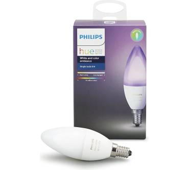 Produktbild Philips Hue White and Color Ambiance (E14)