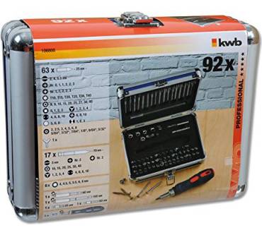 Produktbild KWB High Quality Power Box, 92-tlg.