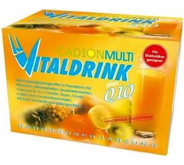 Produktbild Cadion MultiVitaldrink + Q10