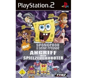 Produktbild Spongebob Schwammkopf: Angriff der Spielzeugroboter