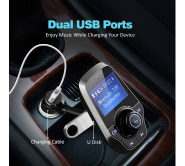 Produktbild OMorc Bluetooth FM Transmitter (LVGEBH081AH-ITLV1)
