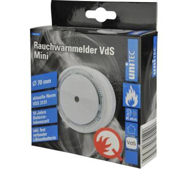 Produktbild Unitec Rauchwarnmelder MINI VDS