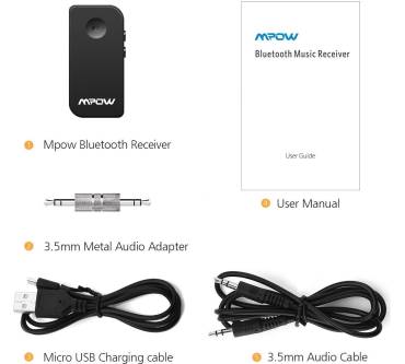 Produktbild Mpow Bluetooth 4.1 Empfänger (BD3)