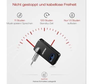Produktbild Mpow Bluetooth Empfänger (MPBH129AB)