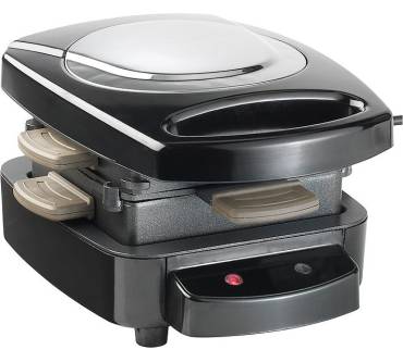 Produktbild Rosenstein & Söhne Sandwich- und Burger- Maker mit 3 Etagen