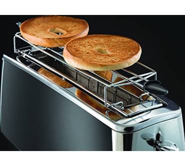 Produktbild Russell Hobbs Luna Moonlight Grey Langschlitz-Toaster 23251-56