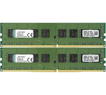 Produktbild Kingston ValueRAM DIMM Kit 8GB DDR4-2133 (KVR21N15S8K2/8)