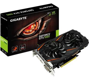 Produktbild GigaByte GeForce GTX 1060 Windforce OC 3G