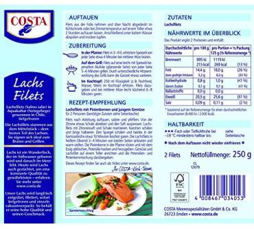 Produktbild Costa Lachs Filets (Herkunft Chile)