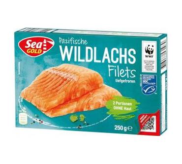 Produktbild Netto Marken-Discount / Sea Gold Pazifische Wildlachs Filets