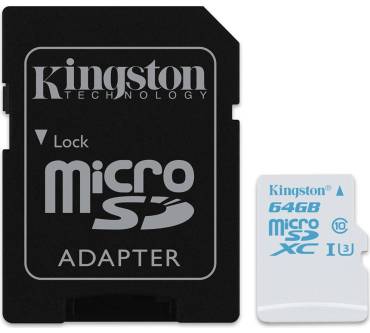 Produktbild Kingston microSD Action Camera UHS-I U3 Kit