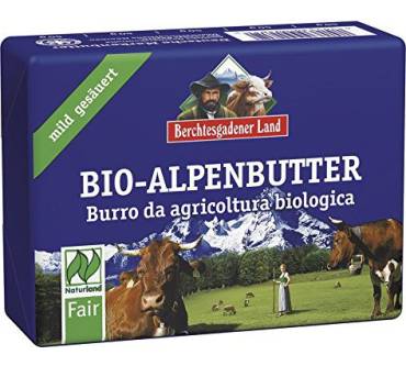 Produktbild Berchtesgadener Land Bio-Alpenbutter mild gesäuert