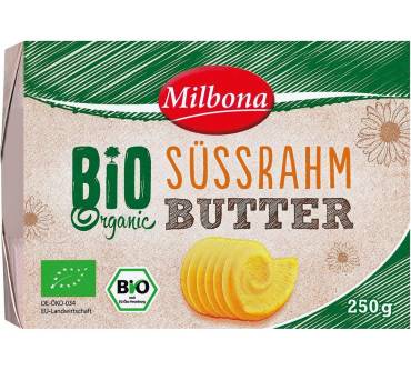 Produktbild Lidl / Milbona Bio Organic Süssrahm Butter