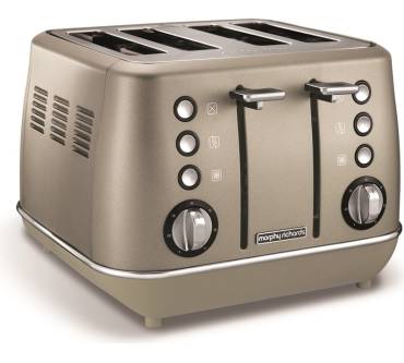 Produktbild Morphy Richards Bronze Evoke 4 Slice Toaster