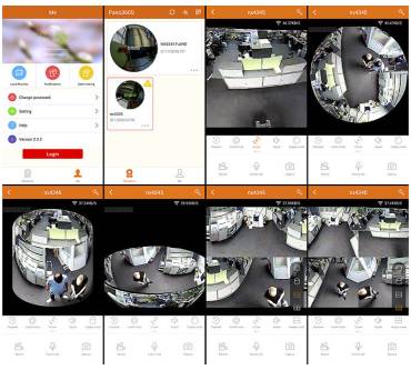 Produktbild 7Links 360°-Panorama-IP-Außen-Überwachungskamera
