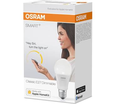 Produktbild Osram Smart+ Classic E27 Dimmable Apple HomeKit