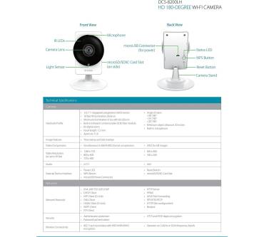 Produktbild D-Link DCS-8200LH
