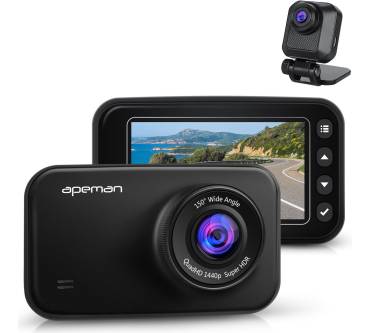 Produktbild Apeman C860 Dual Dashcam