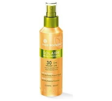 Produktbild Yves Rocher Solaire Peau parfaite Sonnen-Milch-Spray LSF 30