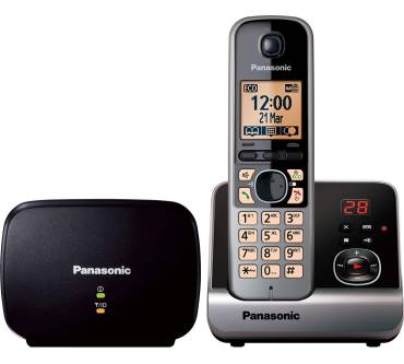 sehr im 1,4 gut Paket im | Panasonic mit KX-TG6761 Schnurlostelefon Repeater Test: