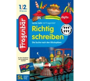 Produktbild Fragenbär: Richtig schreiben - Die Suche nach den Glückspilzen