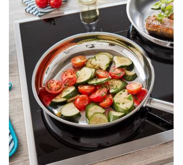 Produktbild Aldi / Home Creation Edelstahl Bratpfanne (unbeschichtet)