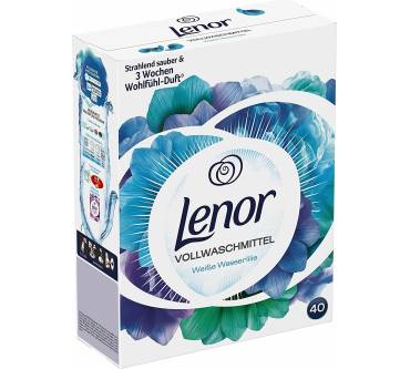Produktbild Lenor Vollwaschmittel Pulver Weiße Wasserlilie