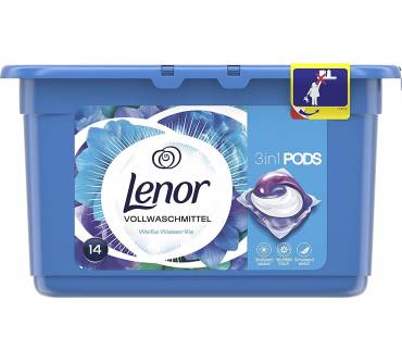 Produktbild Lenor 3in1 Pods Vollwaschmittel Weiße Wasserlilie