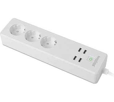 Produktbild Luminea Home Control WLAN-Steckdosenleiste