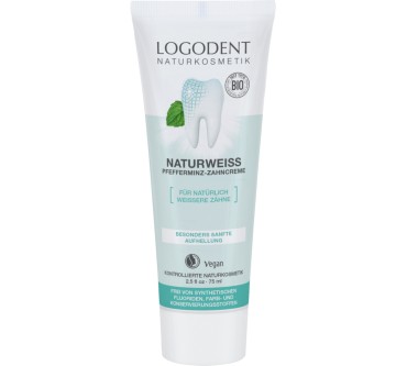 Produktbild Logona Logodent Naturweiß Pfefferminz-Zahncreme