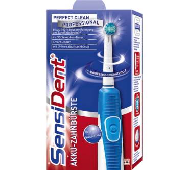 Produktbild Müller / SensiDent Akku-Zahnbürste Perfect Clean Professional