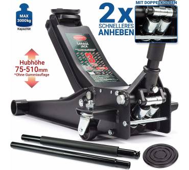 Produktbild Sellnet Rangierwagenheber 3T Doppelkolben RF830018