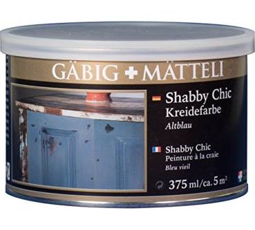 Produktbild Gäbig + Mätteli Shabby Chic Kreidefarbe (altblau)