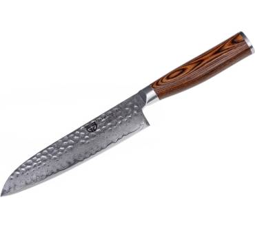 Produktbild GRÄWE Damast-Santokumesser mit Hammerschlag-Klinge - Sonderedition