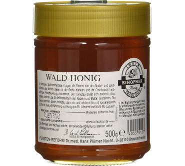 Produktbild Bihophar Wald-Honig Naturkost