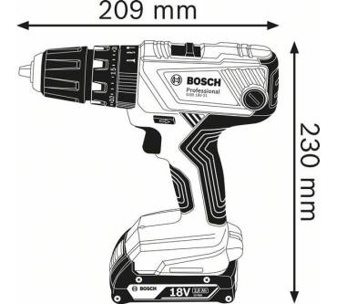 Produktbild Bosch GSB 18V-21 Professional