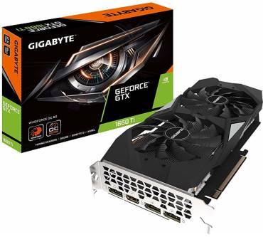 Produktbild GigaByte GeForce GTX 1660 Ti Windforce OC 6G
