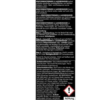 Produktbild Brestol Kratzentferner & Lackreiniger