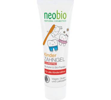 Produktbild Neobio Kinder Zahngel Bio-Apfel & Bio-Papaya