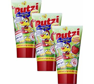 Produktbild Putzi Die Zahncreme für Kinder, Erdbeergeschmack