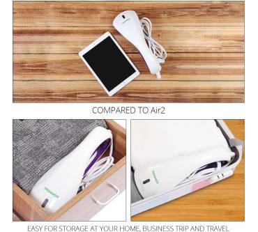 Produktbild HOMMINI Dampfglätter, Mini Steamer Reisebügeleisen